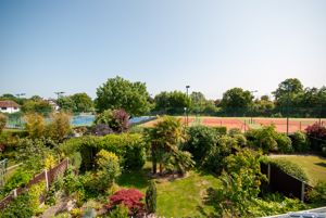 Garden to Tennis Courts- click for photo gallery